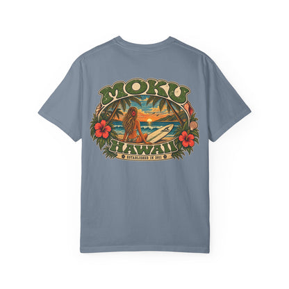 Vintage MOKU Hawaii Surf Girl T-Shirt