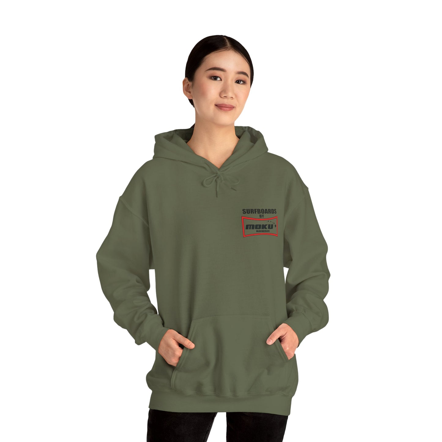 The Surfboards By MOKU Heavy Blend™ Hooded Sweatshirt