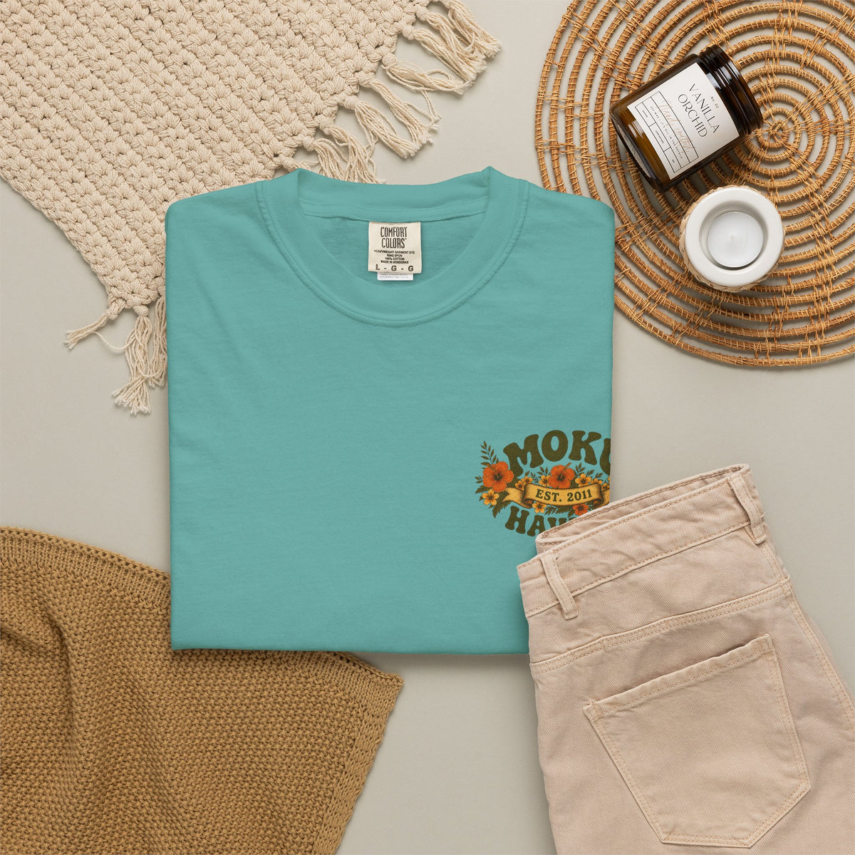 Moku Hawaii' Vintage Surfer girl Tee