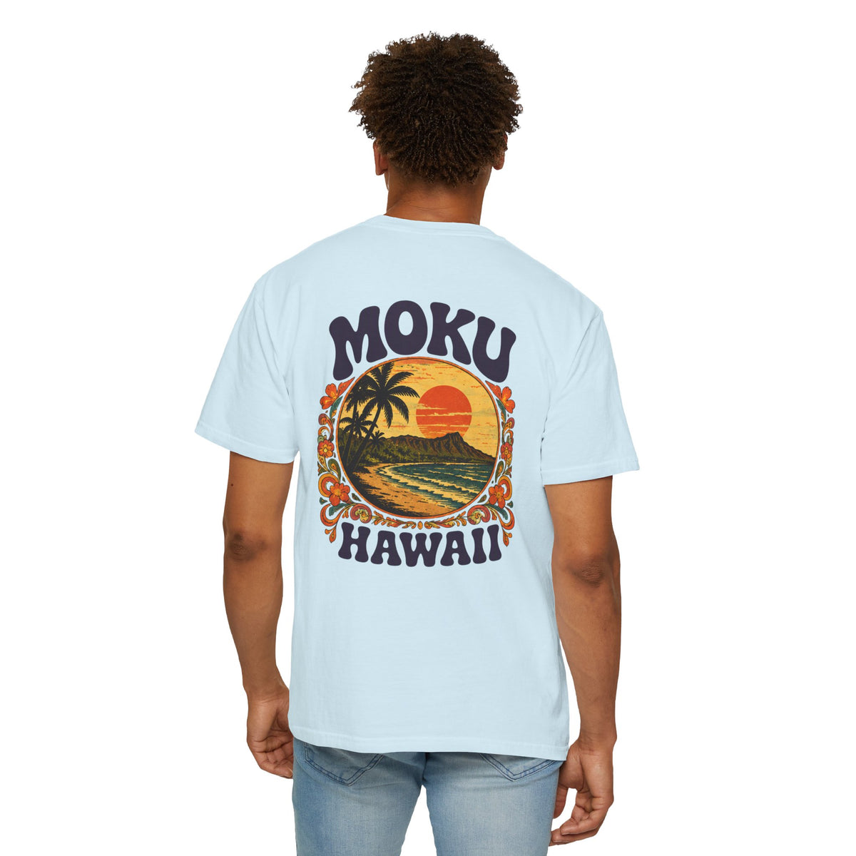 Moku Hawaii Vintage Sunset Tee