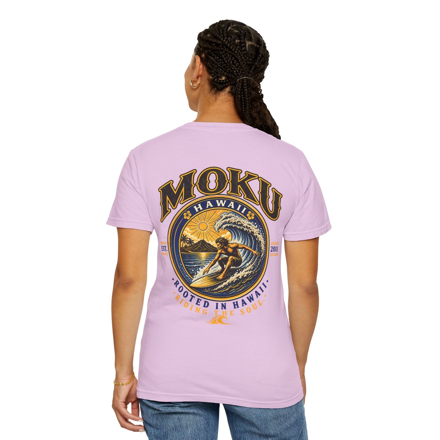 MOKU Hawaii Vintage "Surfer" T-Shirt