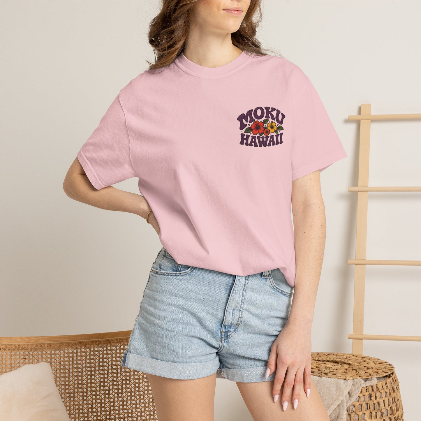 Vintage MOKU Hawaii "Peace Out" T-Shirt | Premium Surf Apparel