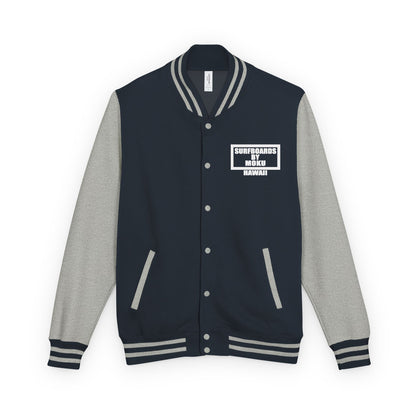 Surfboards By MOKU Retro Surfers Letterman Jacket