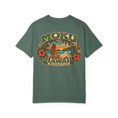 Vintage MOKU Hawaii Surf Girl T-Shirt