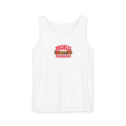 Moku Hawaii Floral Hula Tank Top