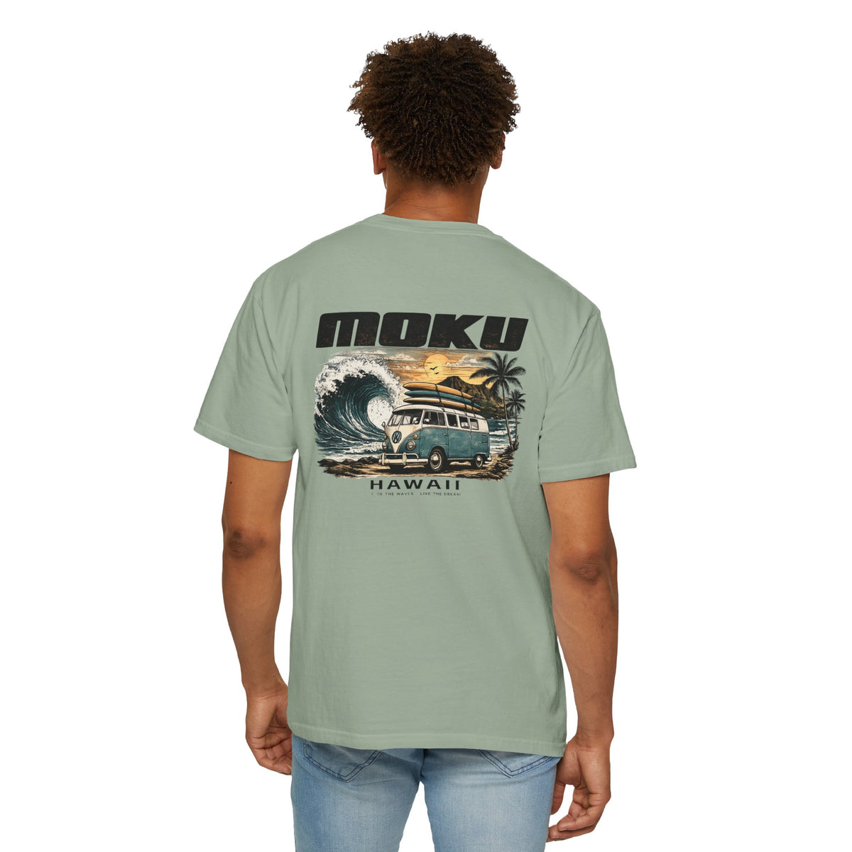 Moku Hawaii Vintage Surf Van T-Shirt