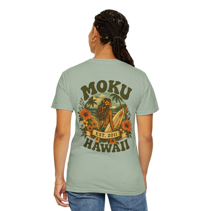 Moku Hawaii' Vintage Surfer girl Tee