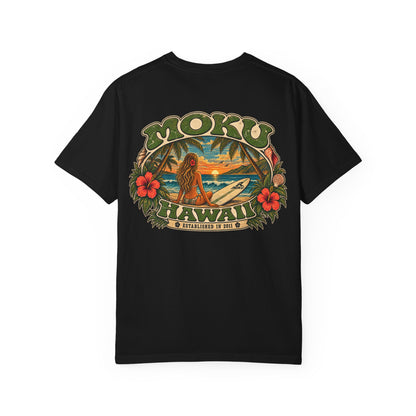 MOKU Hawaii Vintage "Surfer Girl" T-Shirt
