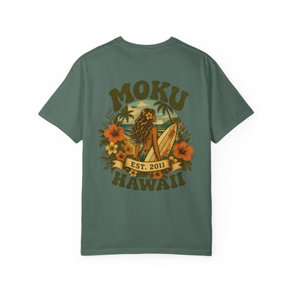 Moku Hawaii' Vintage Surfer girl Tee