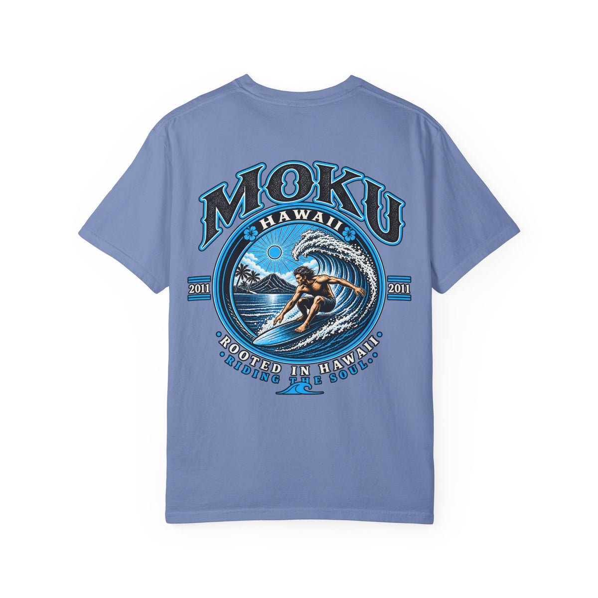 MOKU Vintage Midnight Wave Rider Tee