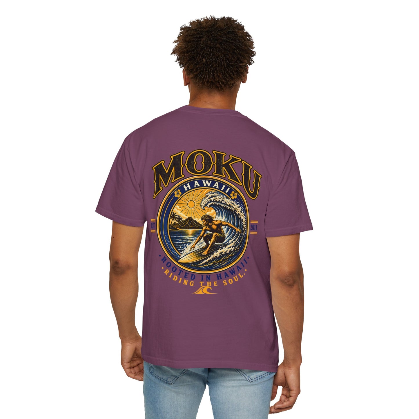 MOKU Hawaii Vintage "Surfer" T-Shirt
