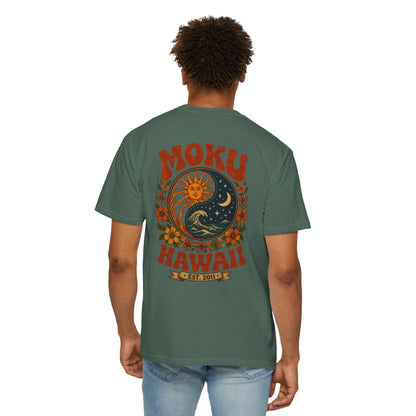 MOKU Hawaii's Vintage Sun & Moon T-Shirt