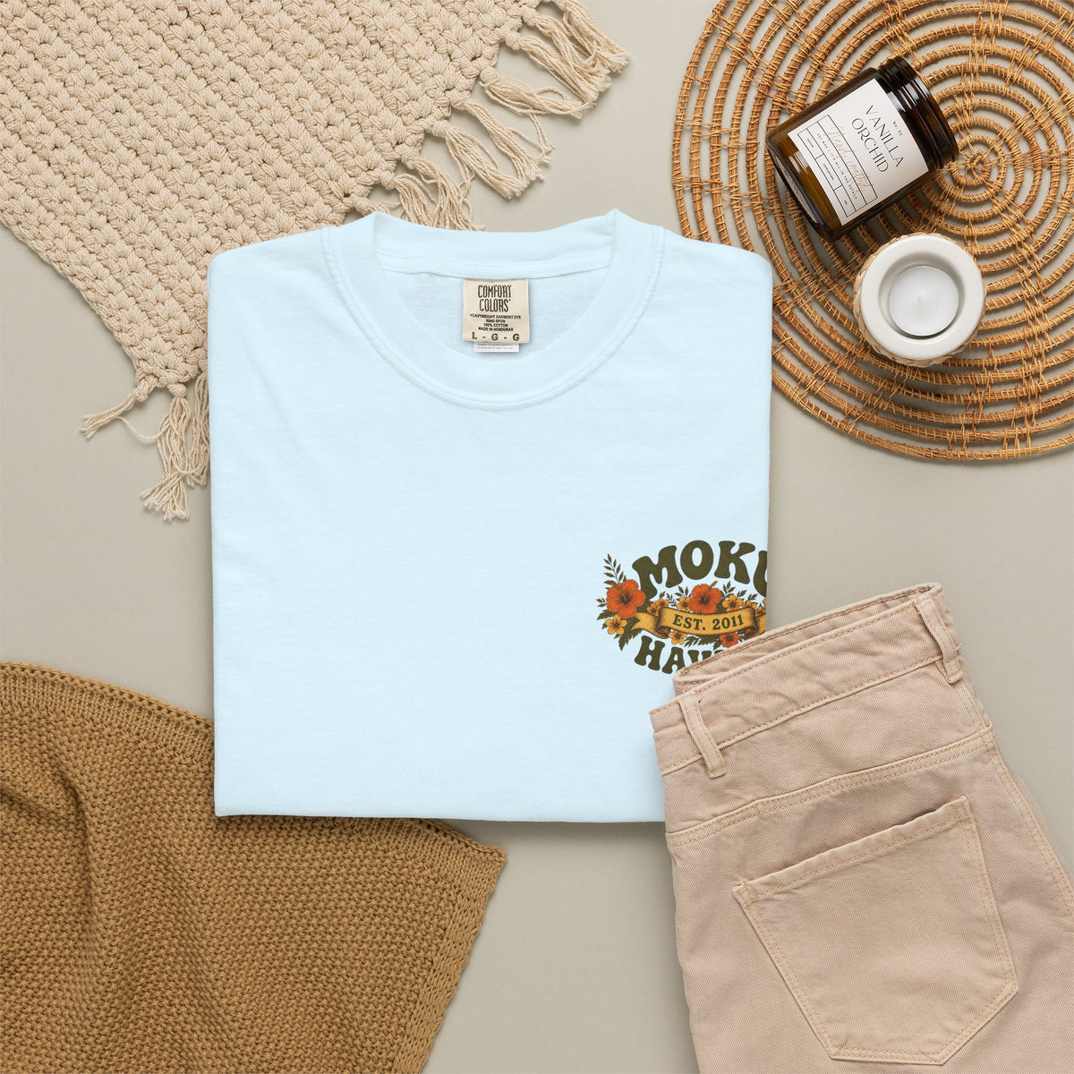 Moku Hawaii' Vintage Surfer girl Tee
