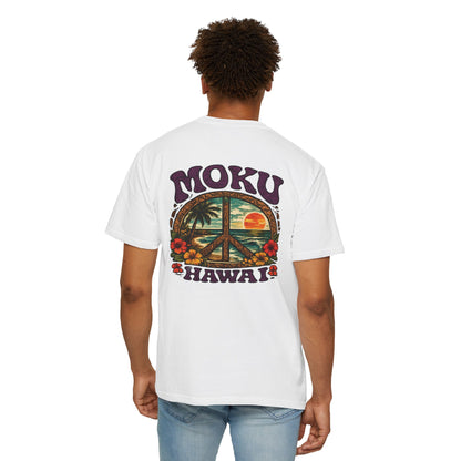 Vintage MOKU Hawaii "Peace Out" T-Shirt | Premium Surf Apparel