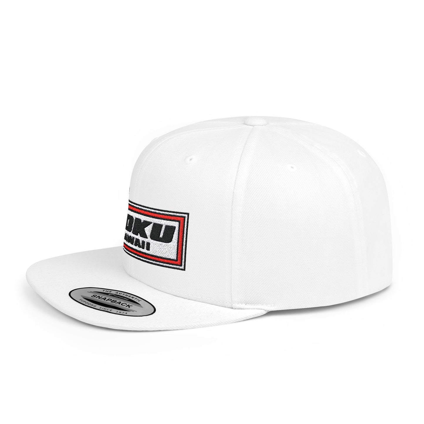 The MOKU Flat Bill Snapback Hat