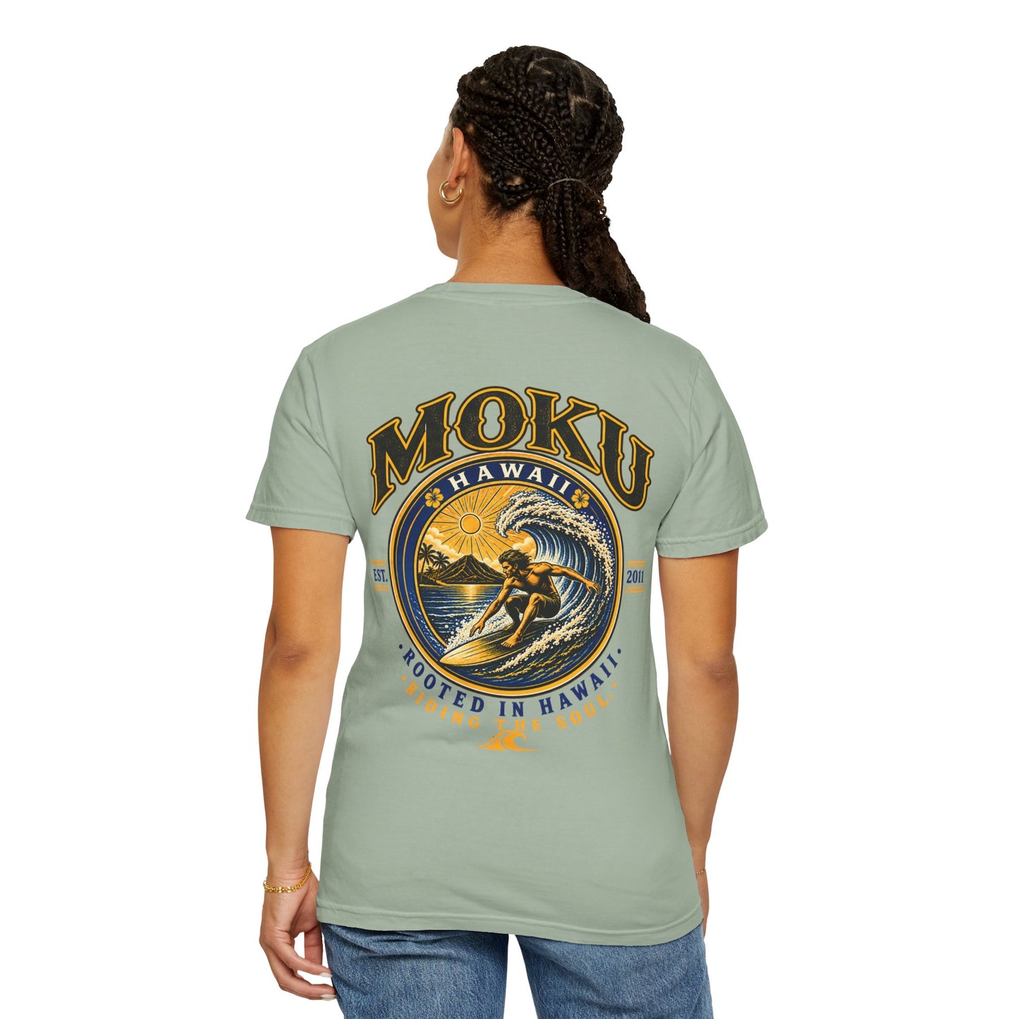 MOKU Hawaii Vintage "Surfer" T-Shirt