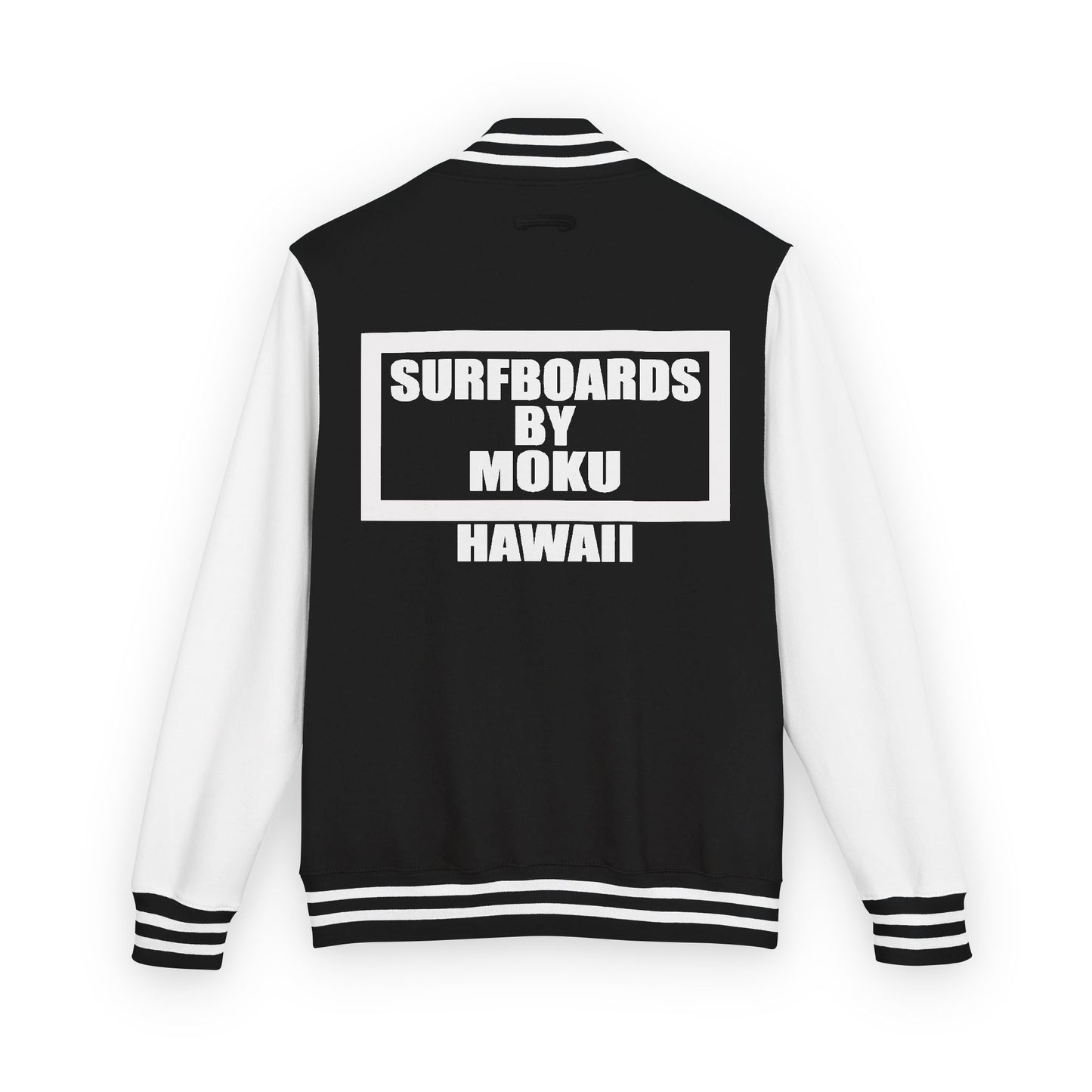 Surfboards By MOKU Retro Surfers Letterman Jacket