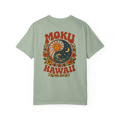 MOKU Hawaii's Vintage Sun & Moon T-Shirt