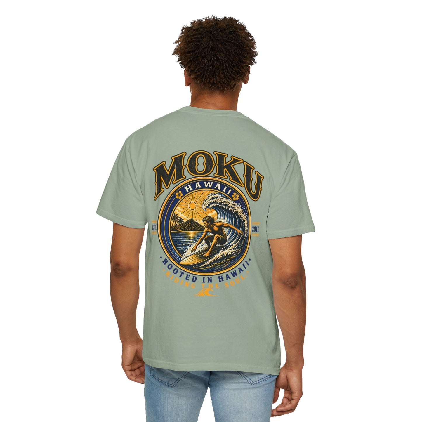 MOKU Hawaii Vintage "Surfer" T-Shirt