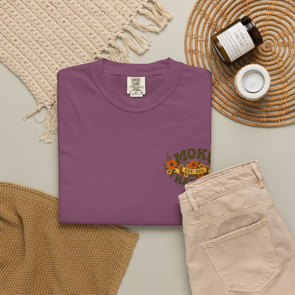 Moku Hawaii' Vintage Surfer girl Tee