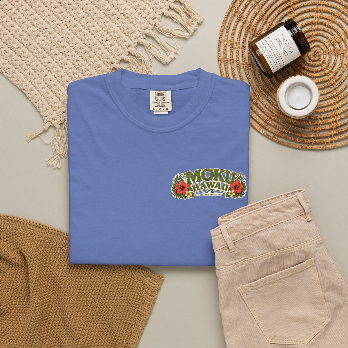 MOKU Hawaii Vintage "Surfer Girl" T-Shirt