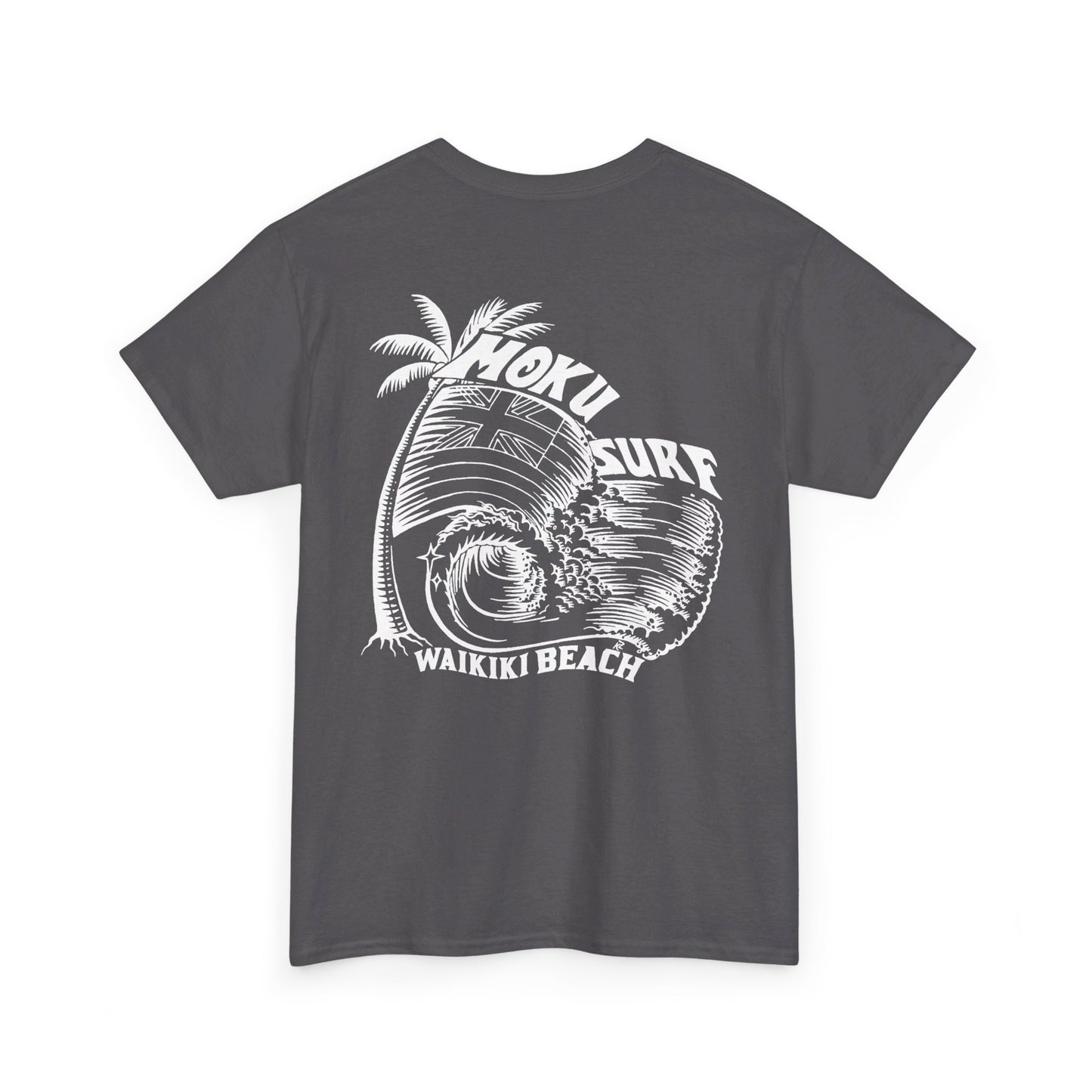 The Iconic MOKU  Logo Heavy Cotton Tee