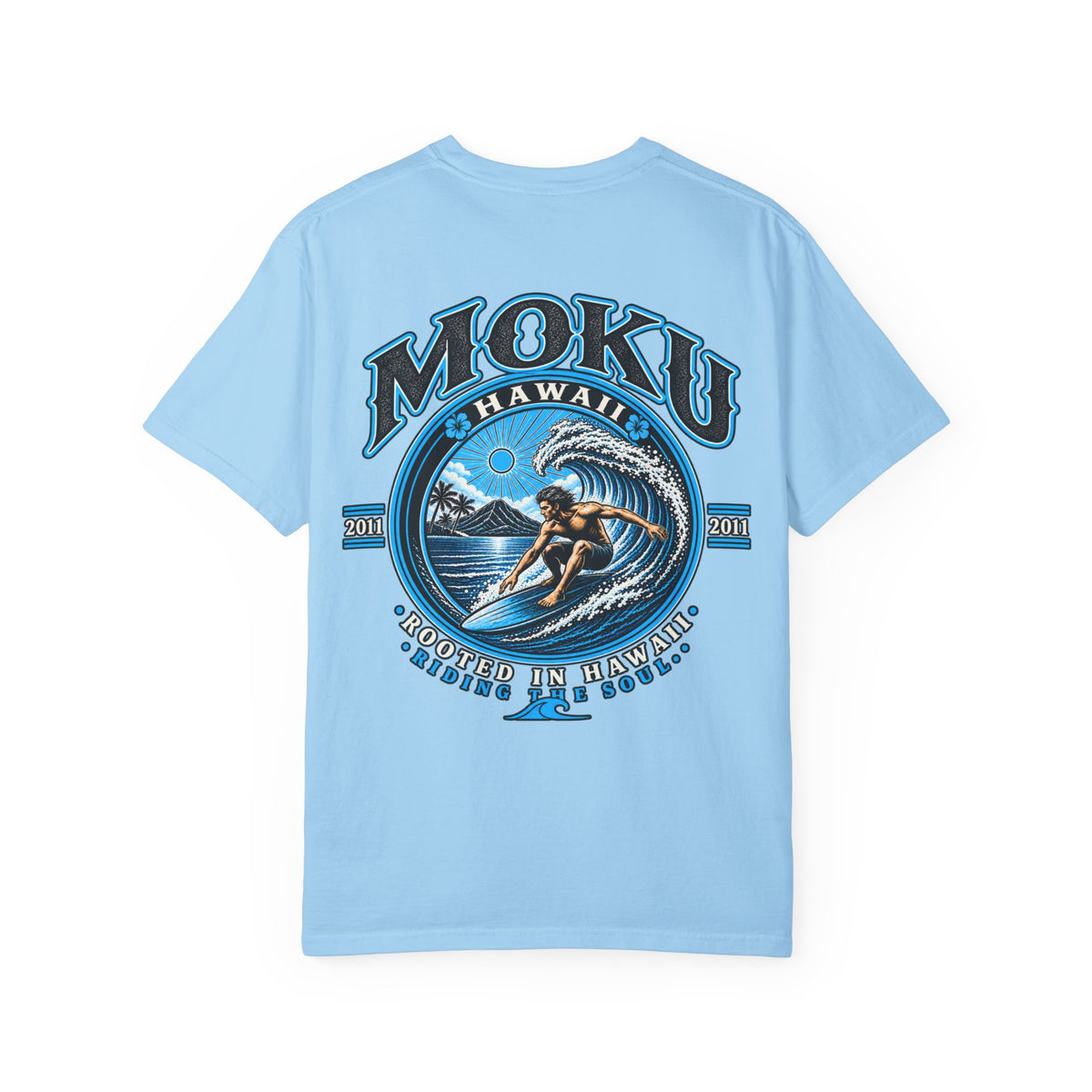 MOKU Vintage Midnight Wave Rider Tee