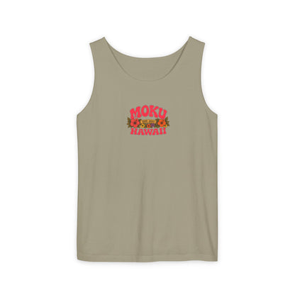 Moku Hawaii Floral Hula Tank Top