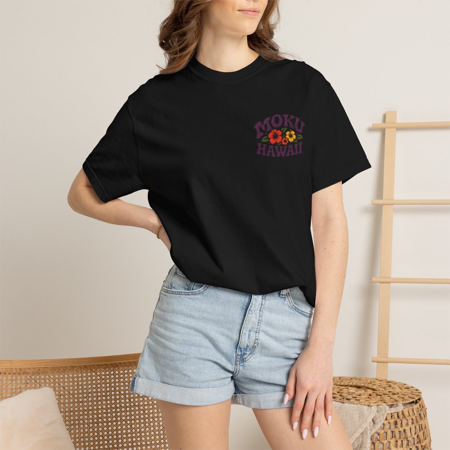 Vintage MOKU Hawaii "Peace Out" T-Shirt | Premium Surf Apparel