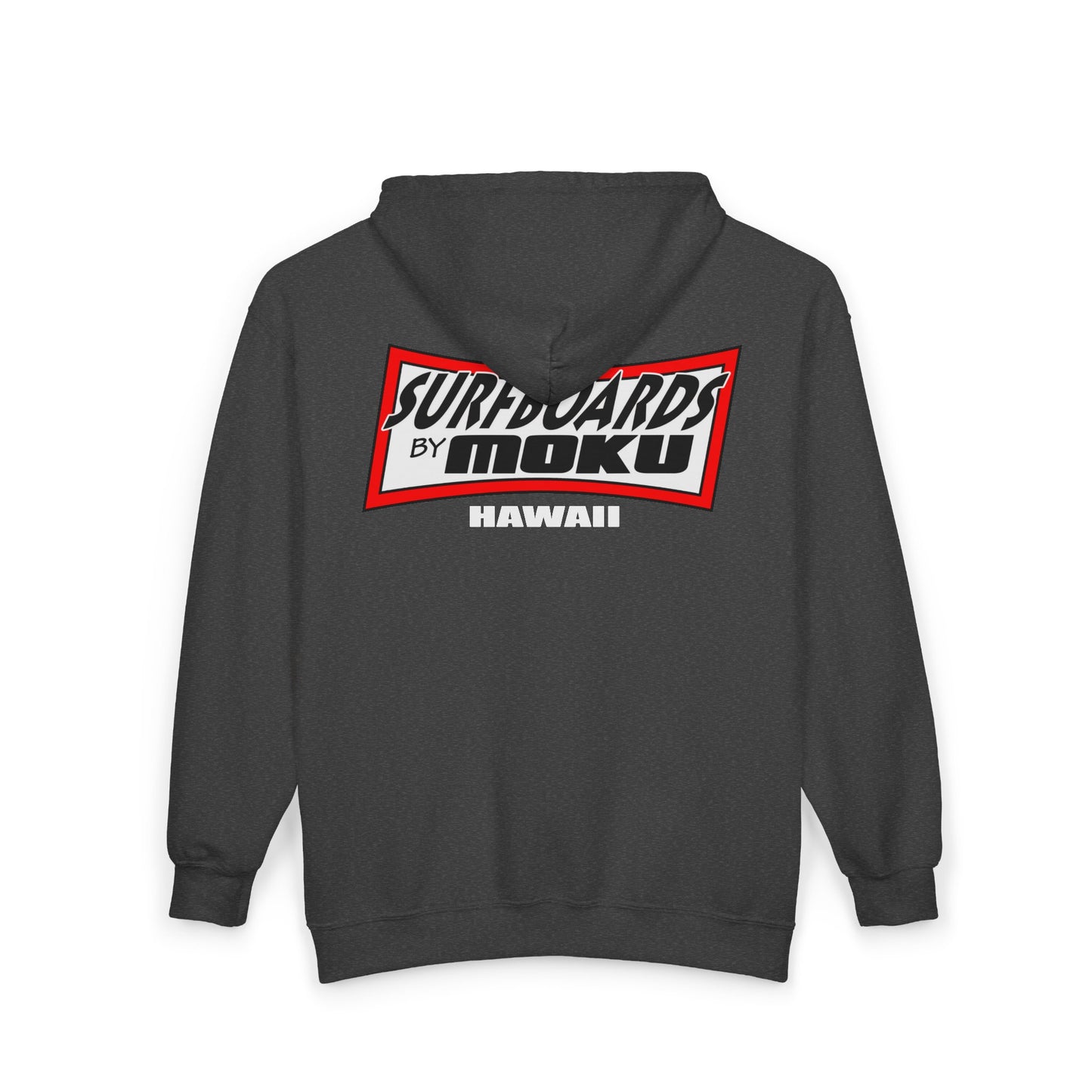 Surfboards By MOKU Full Zip Heavy Hoodie