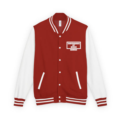 Surfboards By MOKU Retro Surfers Letterman Jacket