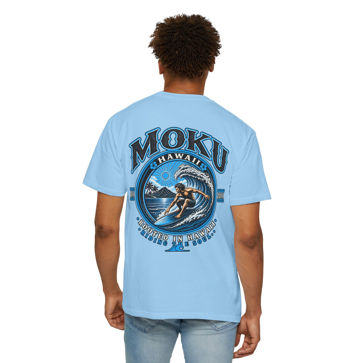 MOKU Vintage Midnight Wave Rider Tee