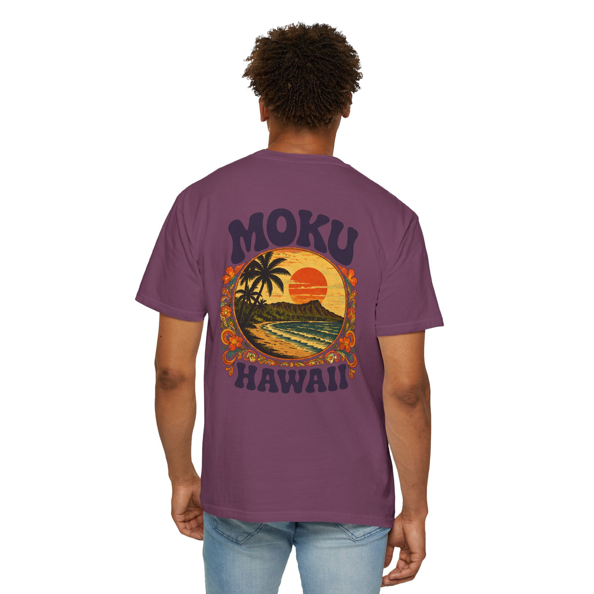 Moku Hawaii Vintage Sunset Tee