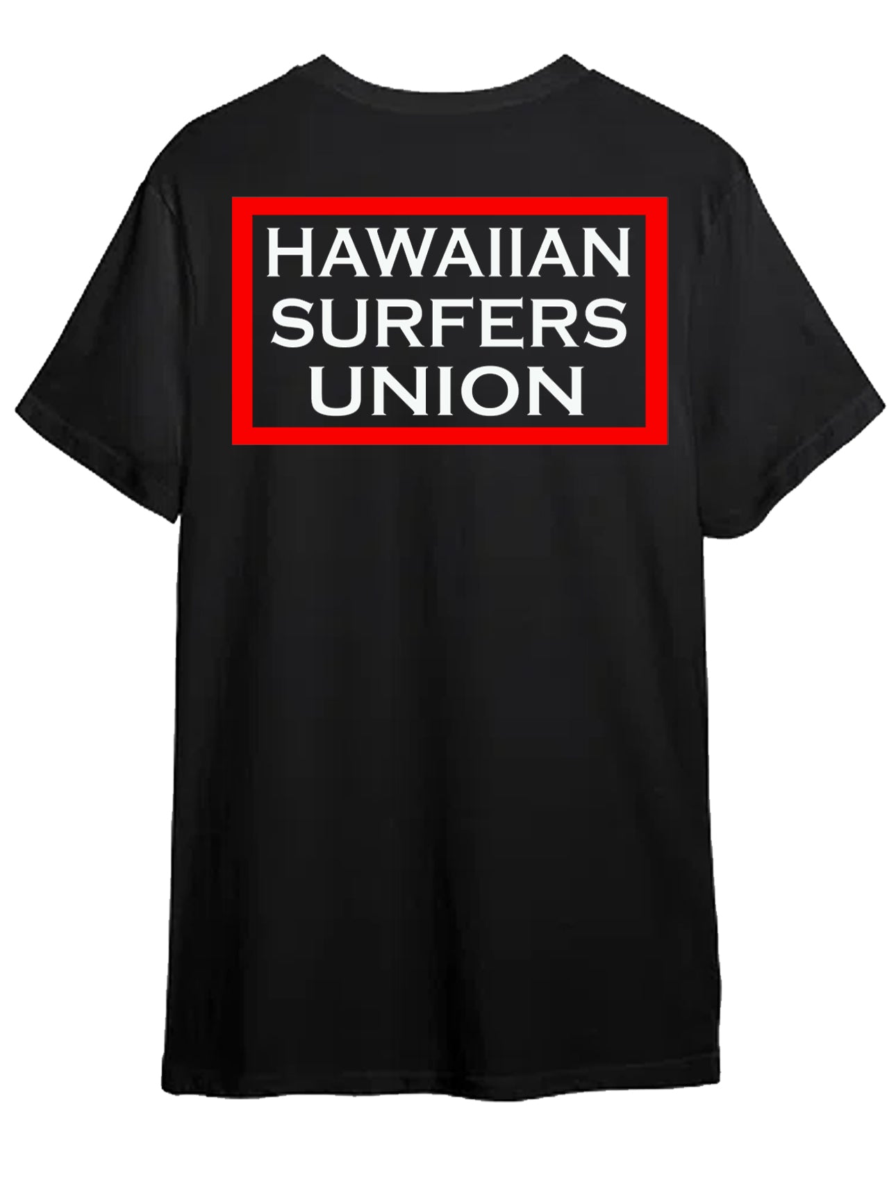 Hawaiian Surfers Union short Sleeve Shirt is a code of arms for surfing elite